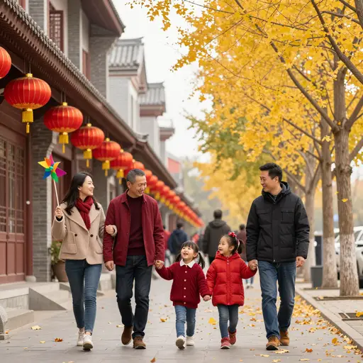 中国的国庆节在十月。