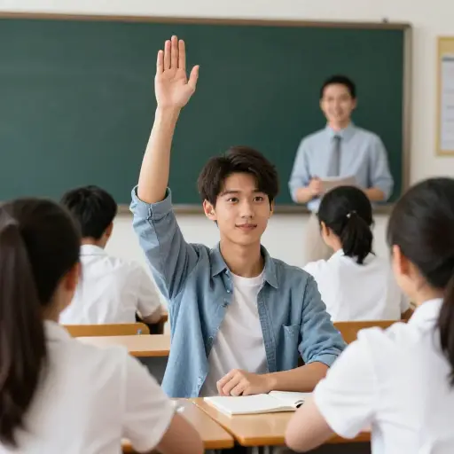 最终他设法克服了在课堂上的羞怯。