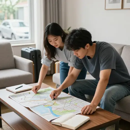 在开始我们的公路旅行之前，我们花了几个小时来规划完美的行程路线。