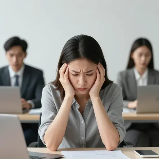 她今天心情极差，所以最好避开她。
