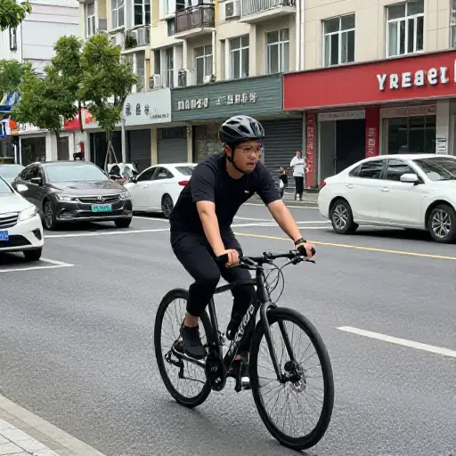 骑自行车的人应该始终佩戴防护头盔。