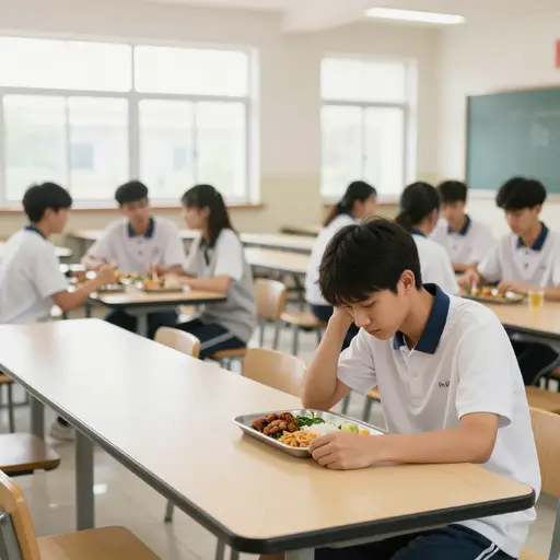 由于他的不当行为，全班同学决定集体孤立他。