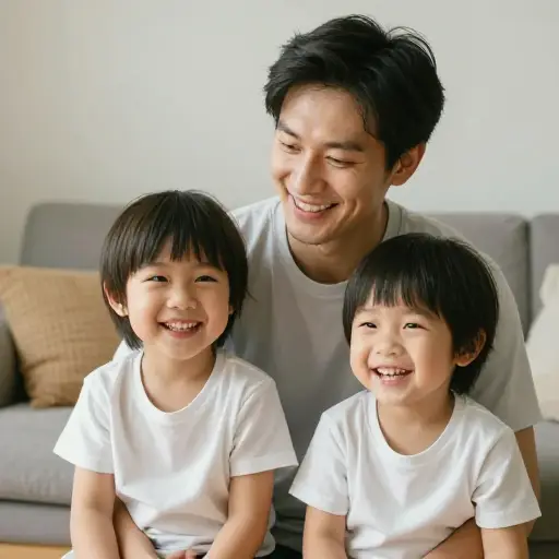 我有一对双胞胎表亲，我非常爱他们。