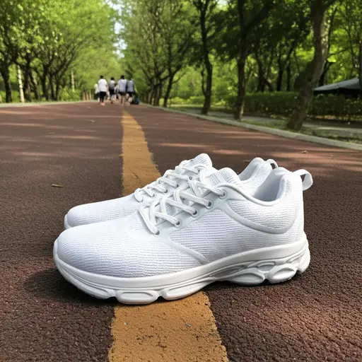 这双运动鞋很适合走路。