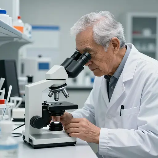 他将一生奉献给了科学研究。