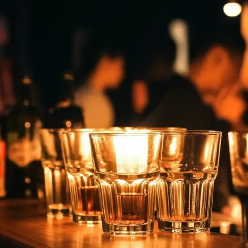 我们昨晚喝了几杯。