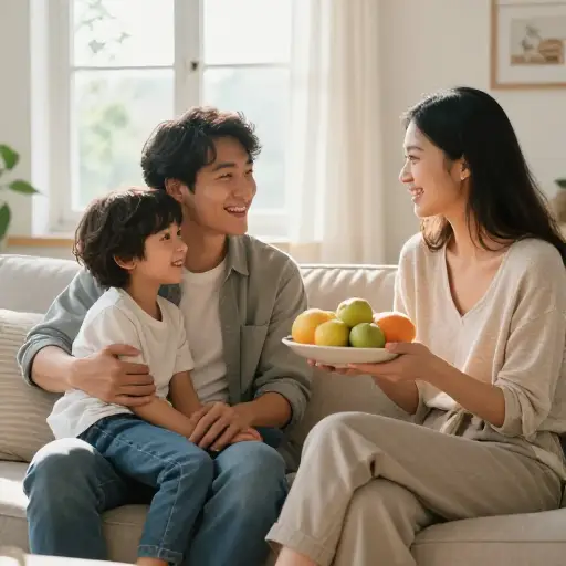 幸福的家庭生活对健康很重要。