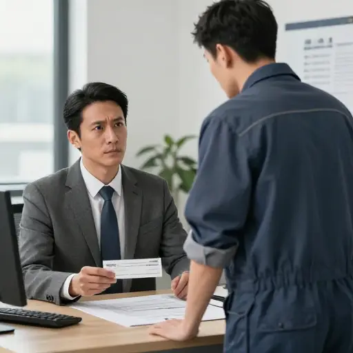 直到他完成工作令我满意，他才会得到报酬。
