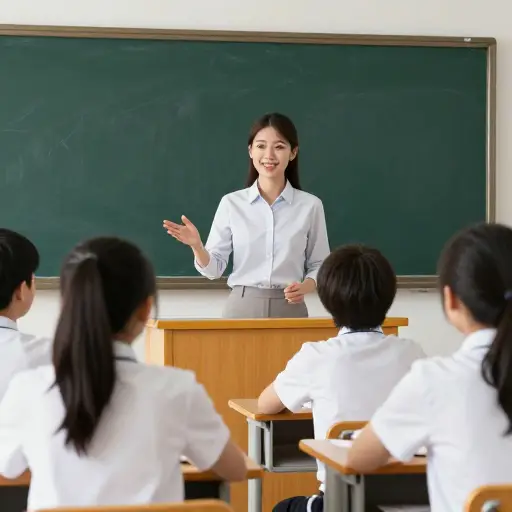 老师鼓励学生与同龄人良好互动。