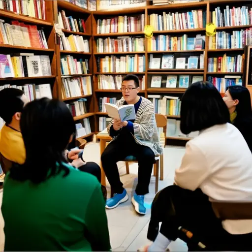 这家书店每周都会举办诗歌朗诵会。