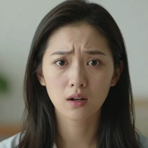 她直视我的眼睛，问出了什么问题。