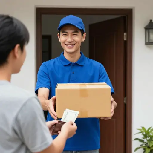我们通常要求货到付款。