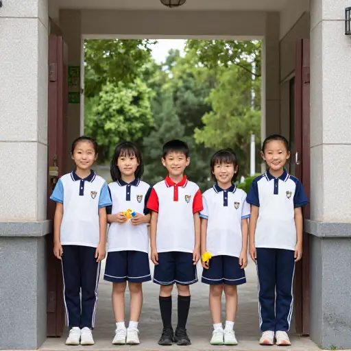 孩子们都穿好衣服准备去公园了。