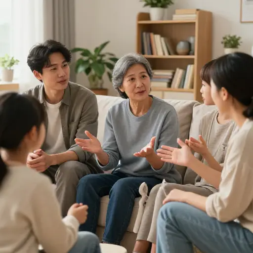 家庭讨论应当能防止在观点上产生持续的冲突。