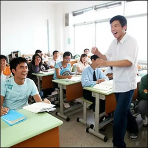 安格斯是我们班上最幽默的同学。