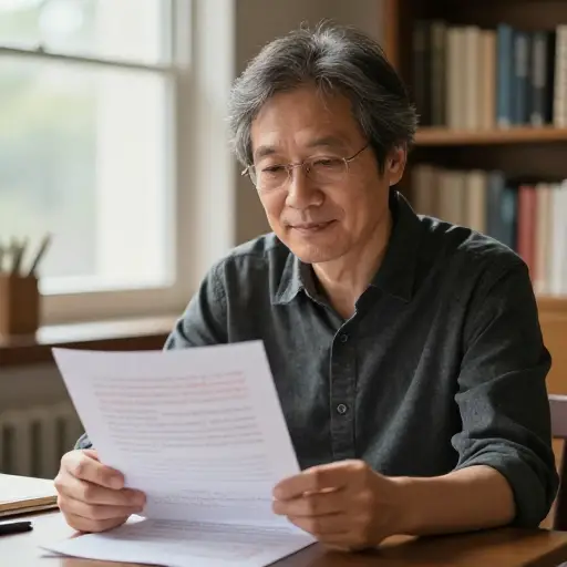面对严厉的批评，这位作家表现得异常豁达。