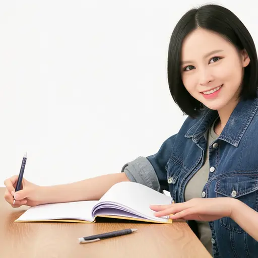 这是我妹妹的笔记本。