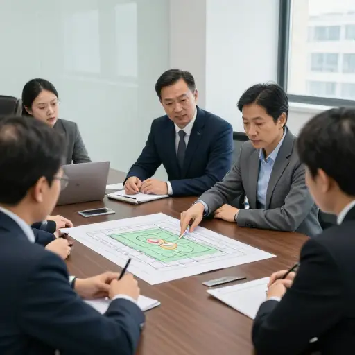 我们正在讨论如何将运动场地分配给各个队伍使用。