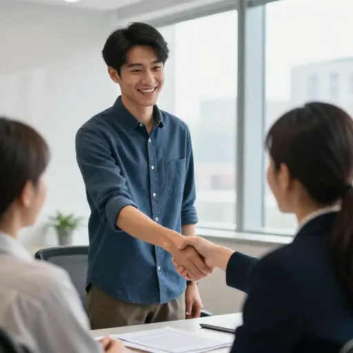 面试之后，他们立即雇佣了我。