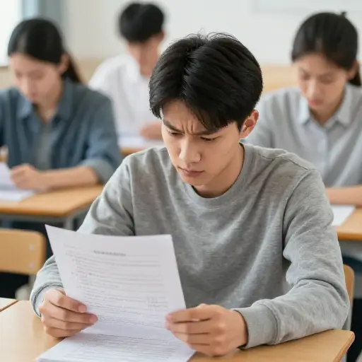 这是我参加过的最难的考试。