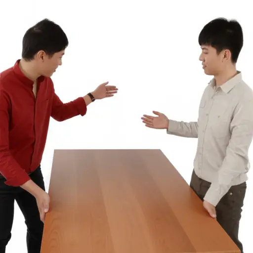 我需要你帮忙搬这张桌子。