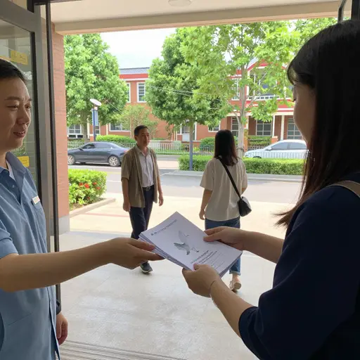 她写了一本关于和平的小册子分发给社区居民。