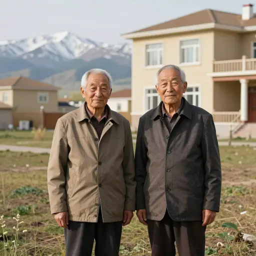 他们住在新疆。