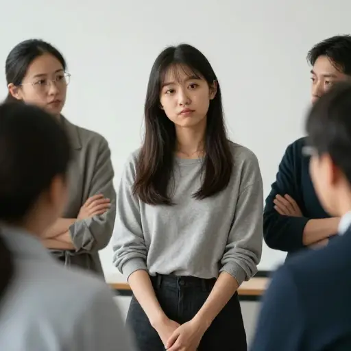 她肤浅的态度使她无法参与关于重要议题的深入对话。