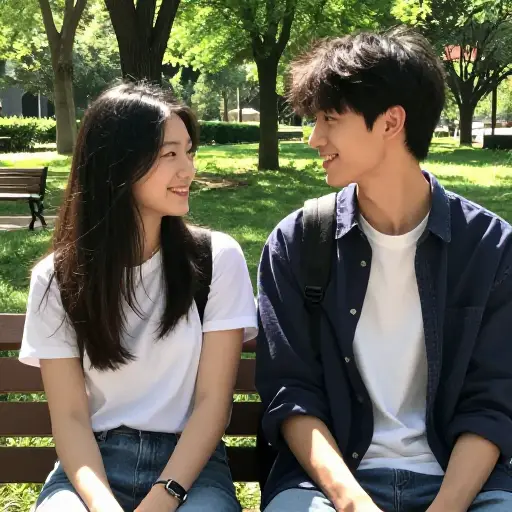 她14岁时遇到了我的父亲，并且很快知道这就是她想共度余生的男人。