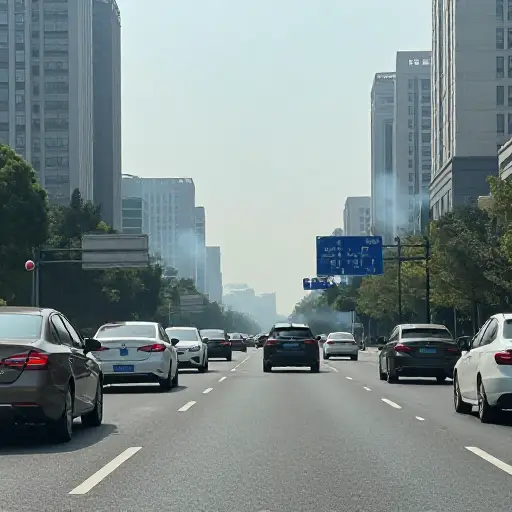 汽车仍然进入城市，所以终究会有污染。