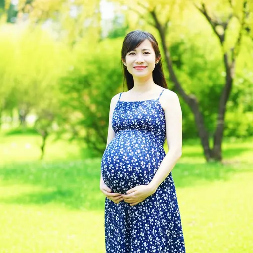 这件孕妇装既舒适又时尚。