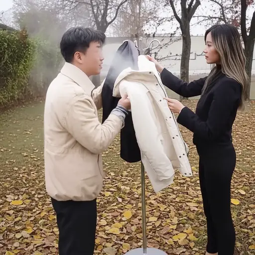 天气这么冷，你应该穿件外套。