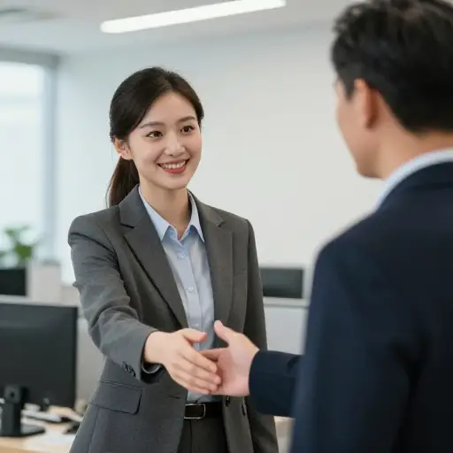 我想您就是新来的经理吧？