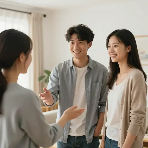 我还没见过他的女朋友。