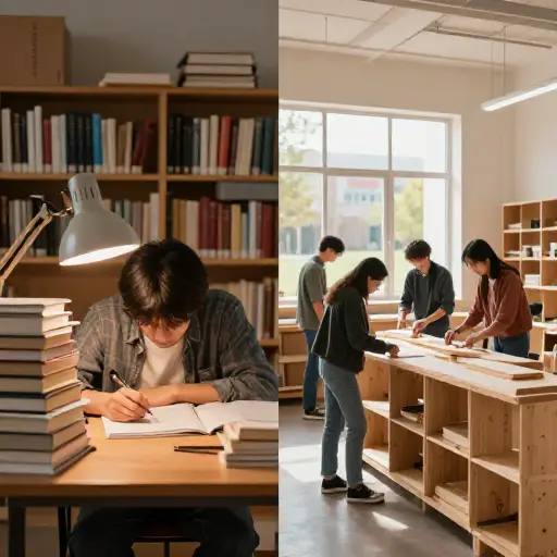 大学应当培养学生适应现实世界，而不仅仅是应对考试。