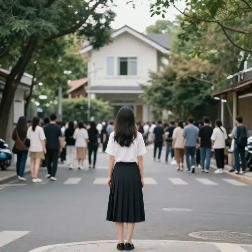 她的家人不会帮助她，其他人也不会。