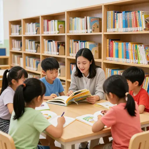 学校有一个阅读项目来帮助孩子们。