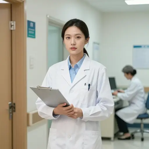 她决定追随母亲的脚步，从事医学事业。