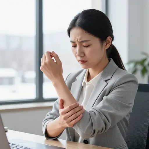 “她总是抱怨办公室冷。”——“嗯，她说得有道理。”