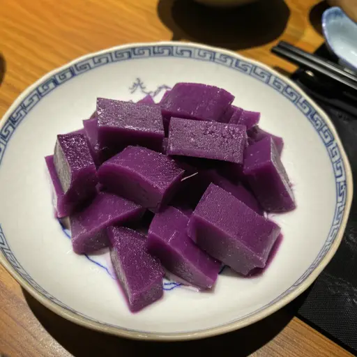 芋头在亚洲菜肴中常被用来制作甜点。