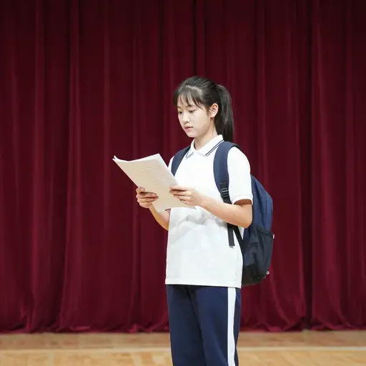 她在大学主修英语和戏剧。