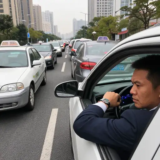 他很可能今天会迟到，因为交通很拥堵。