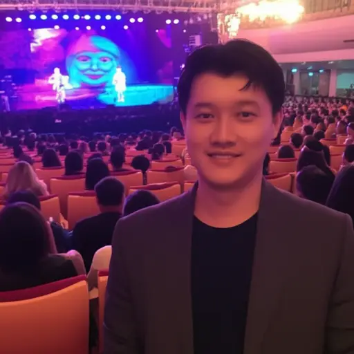 他朝舞台方向投去一个赞许的目光。