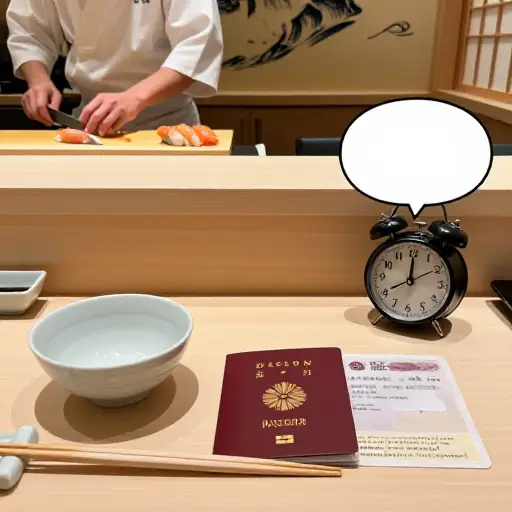 在去日本之前，他从未尝过寿司。