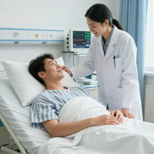 这位病人现已脱离危险。