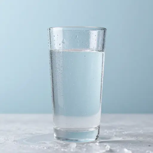 这杯水非常凉。