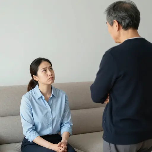 她那句油滑的道歉——'很抱歉让你有这种感受'——反而让情况更糟了。