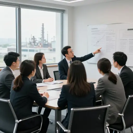 公司正在考虑把生产线搬到海外。