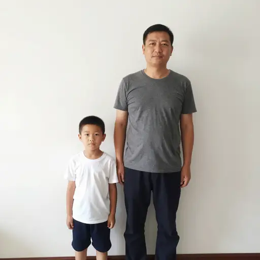 我过去个子很矮。