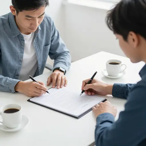 他们付了一笔房子的定金。